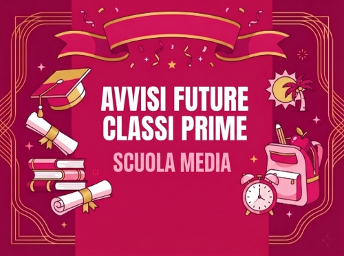 Avvisi future classi prime - scuola media