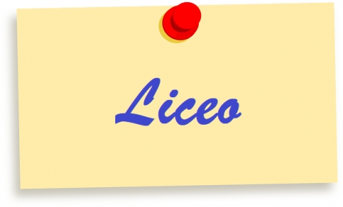 Avvisi di inizio anno scolastico - liceo