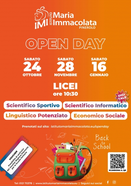 Openday Liceo 2026-2027