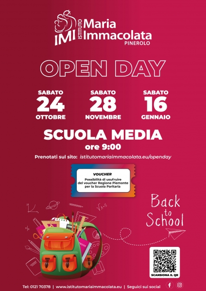 Openday Scuola Media 2026-2027