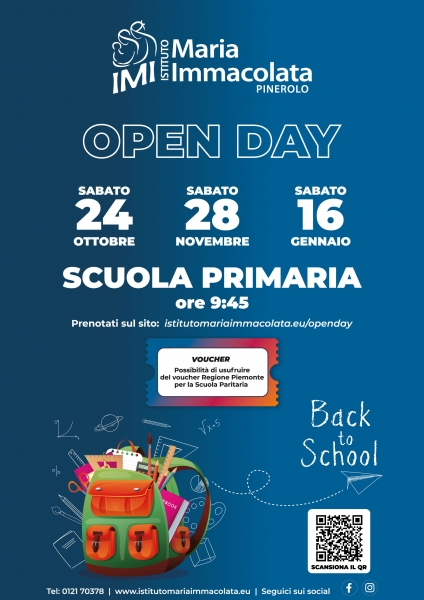 Openday Scuola Primaria 2026-2027