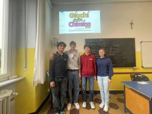 Primi in Piemonte alle "Olimpiadi della chimica" 