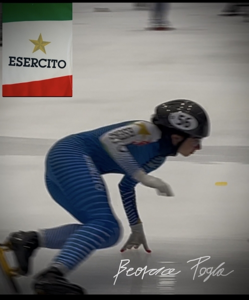 Beatrice entra nel Centro Sportivo Esercito