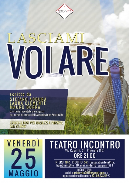 "Lasciami volare" (backstage)