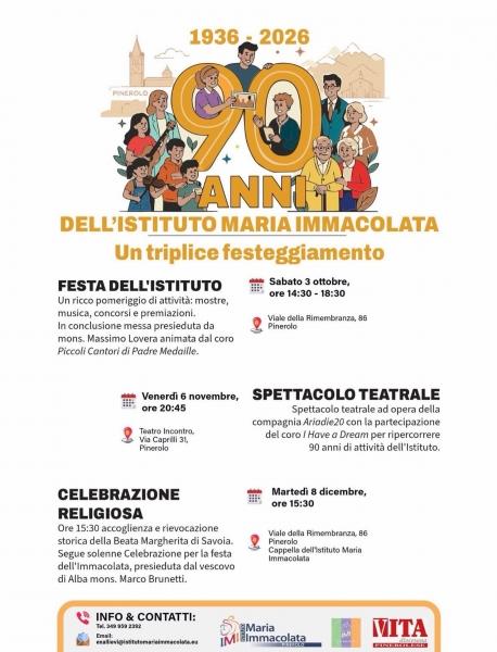 L'Istituto Maria Immacolata festeggia 90 anni